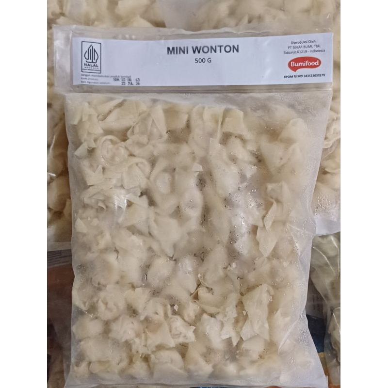 

Bumifood Mini Wonton 350gr-500gr / Bumifood pangsit mini