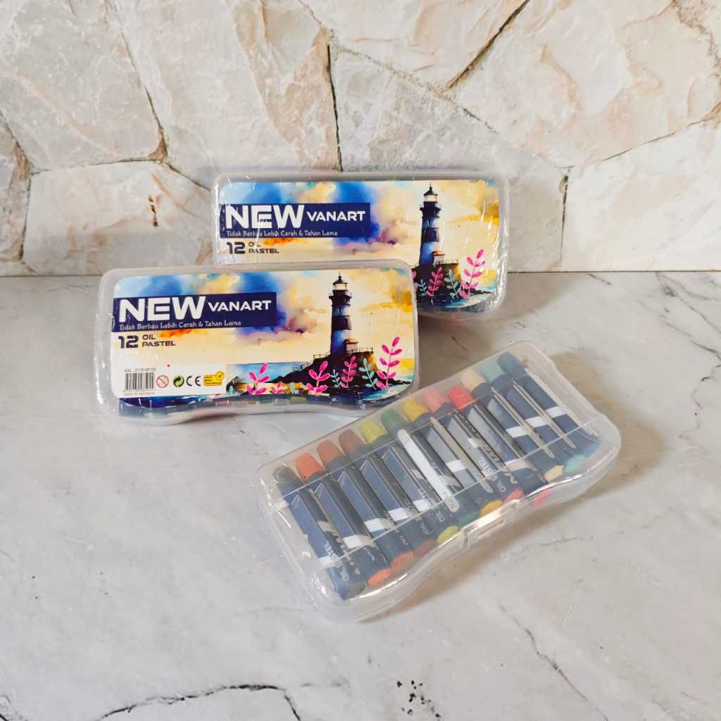 

SATU SET ( 12 WARNA ) Crayon Van-Art 12 Warna Murah