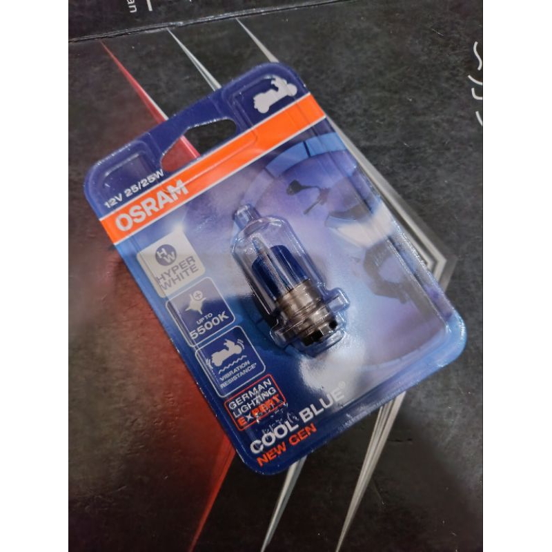 OSRAM H6 COOL BLUE - Lampu Halogen Mobil