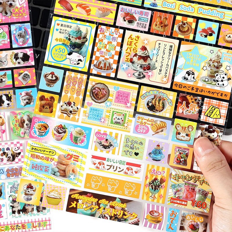 

PREMIUM Purikura Japan Deco Sticker - Sticker Japan - Sticker Trinket - Sticker Lucu - Sticker Unik