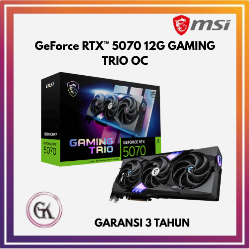 MSI GeForce RTX 5070 12G Gaming Trio OC / RTX5070