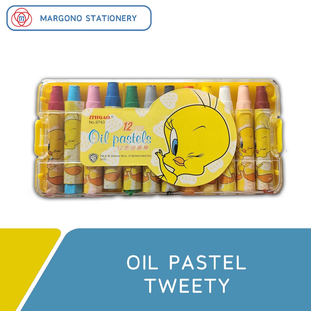 

Krayon Oil Pastel Tweety 12 Warna - 1 Set Crayon
