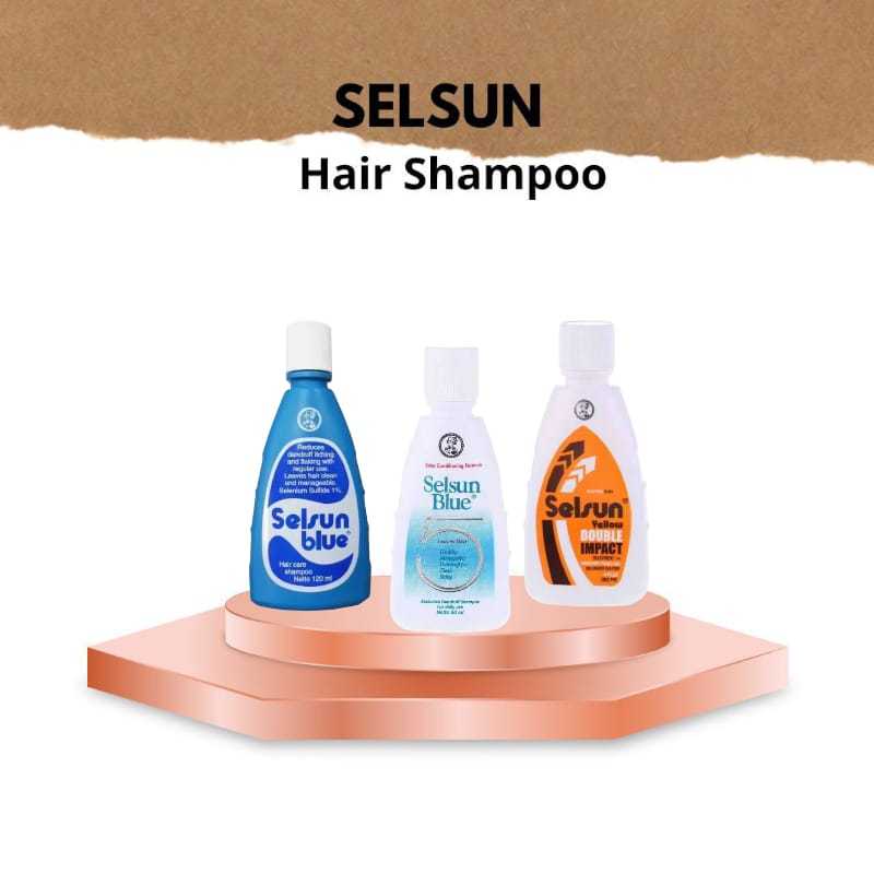 Selsun Shampoo Anti Ketombe Series | Selsun Blue | Selsun Blue Five | Selsun Yellow