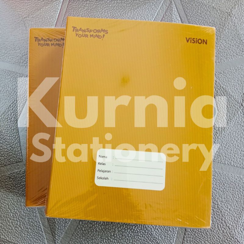 

[SATU PACK] Buku Tulis Vision Sampul 38 Lembar (10 pcs)