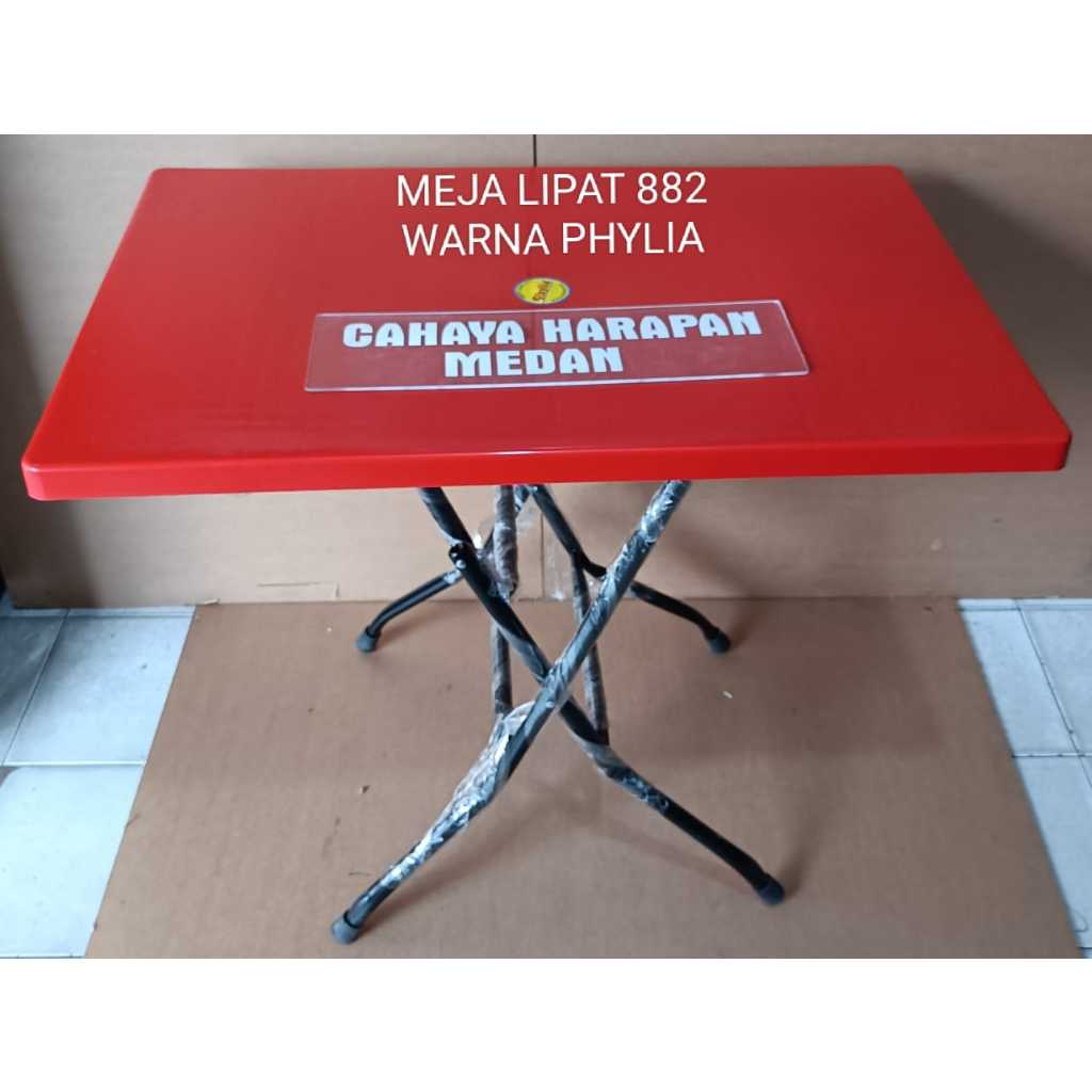 MEJA LIPAT 882 MERAH PHYLIA