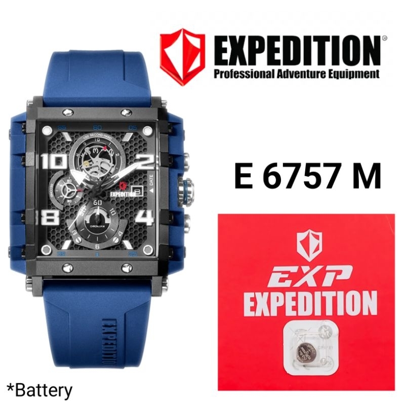 Baterai Jam Tangan Expedition  E6757M &E6757B Original