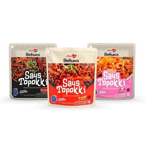 

MamaSuka Delisaos Saus Topokki Tteokbokki Halal 100g / Saus Topokki