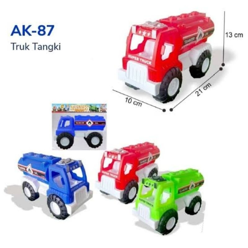 MAINAN ANAK TRUCK TANGKI / Truck Tanker Mobil Heavy Truck (AK 87)