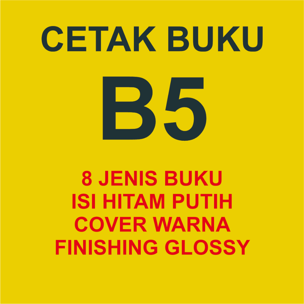 

CETAK BUKU B5 STAPLES TENGAH