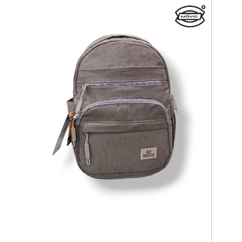 (Corduroy) Tas Sekolah Wanita Tas ransel corduroy
