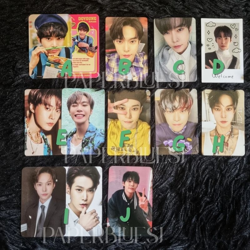 doyoung photocard pc 2 baddies favorite kihno poetic catharsis slowacid sg21 season greetings suhum 