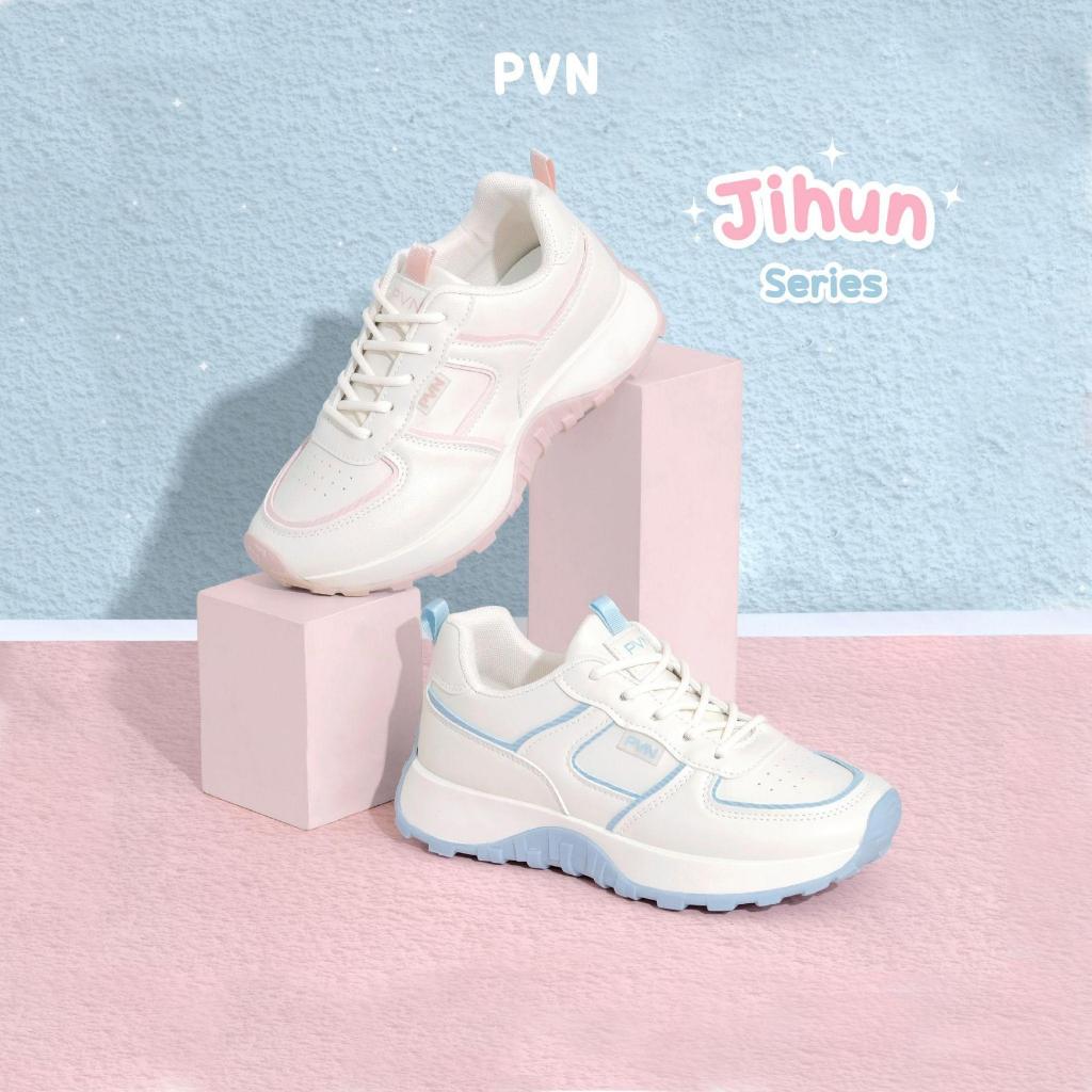 PVN Jihun Sepatu Sneakers Wanita Putih Sport Shoes 515