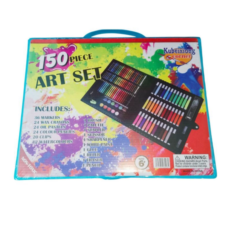 

art set 150pcs krayon murah lengkap