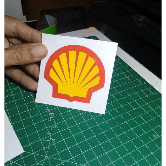 Stiker Shell | Sticker Cutting Mobil Motor Helm