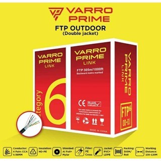 KABEL LAN VARRO PRIME LINK FTP CAT 6 OUTDOOR