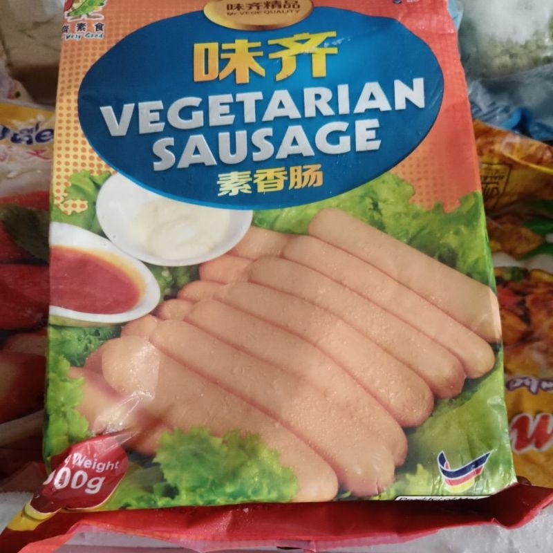 

Mr vege sosis vegetarian sausage