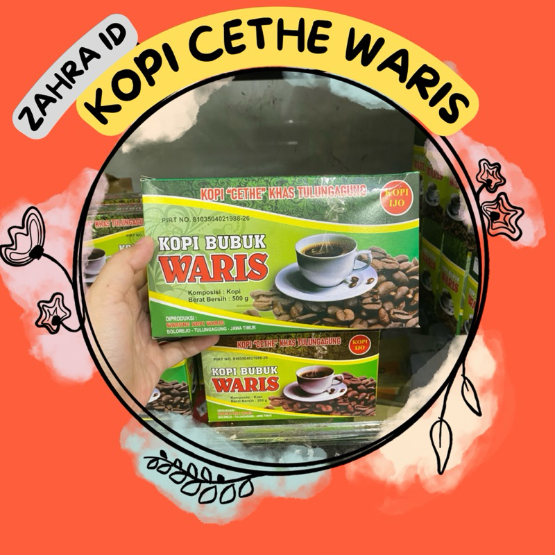 

500GR / 200GR KOPI BUBUK WARIS / KOPI CETHE KHAS TULUNGAGUNG