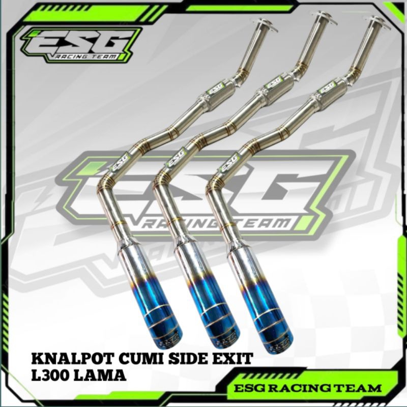 Knalpot Fleksibel Ngir Ngir Mobil L300 Lama Model Samping
