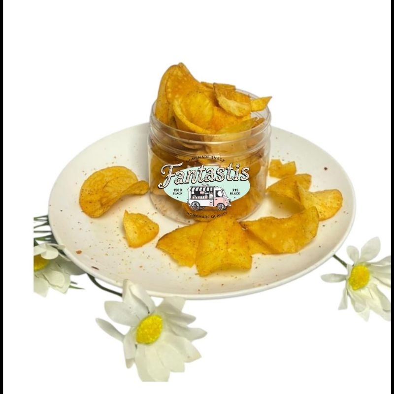 

pikset keripik singkong pedas gurih lezat