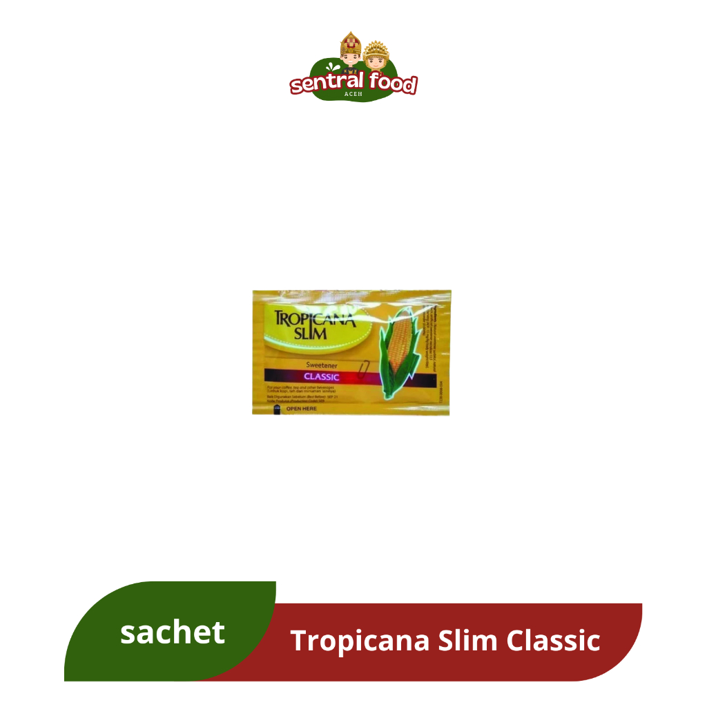

Tropicana Slim Sweetener Classic Sachet