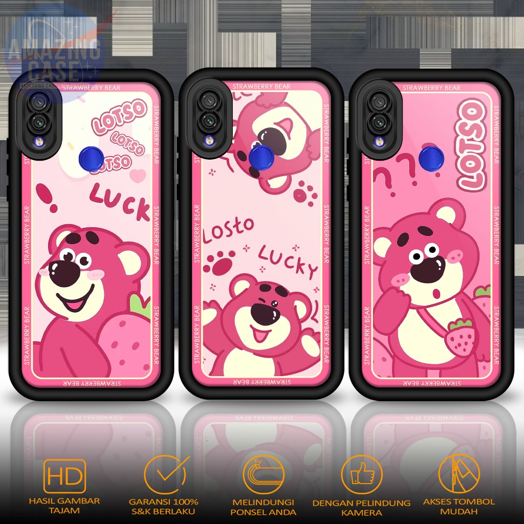 Softcase Glass kaca For REDMI NOTE 7 NOTE 7 PRO LTSO Casing Handphone Case Hp Procamera