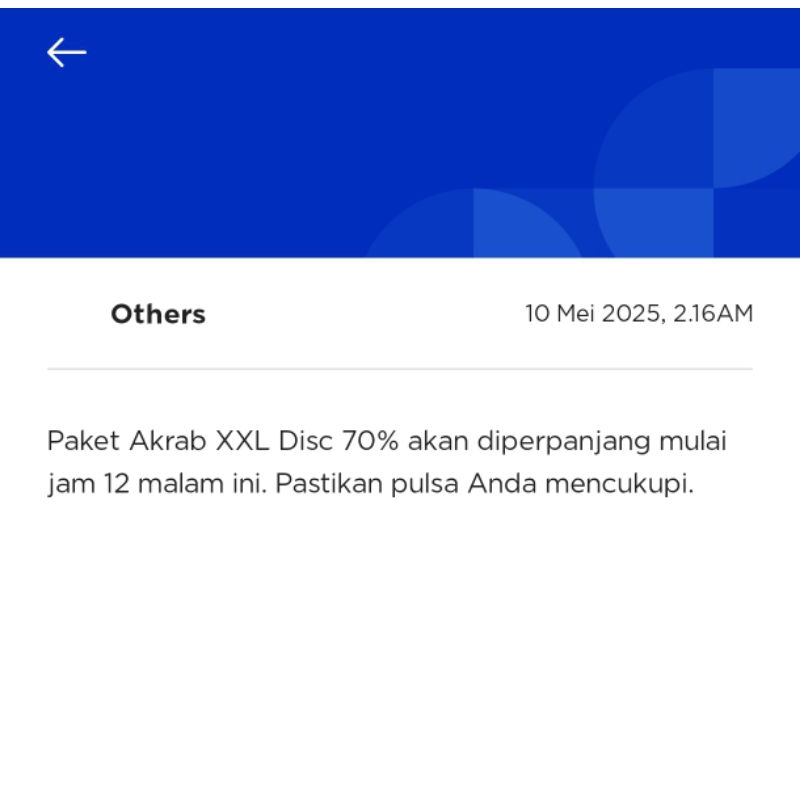 SIM FISIK XL DISKON XXL AKRAB 70 % MURAH