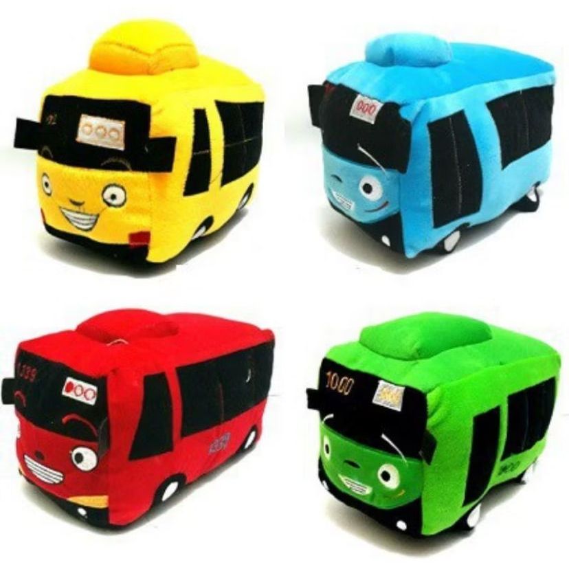 Boneka Tayo Lani Gani Rogi Mini / Boneka Tayo Biru/ Boneka Lani kuning Lucu/ Boneka Rogi Hijau/ Bone