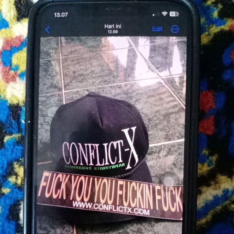 Ropehat Conflict-X osfa kanfas like new