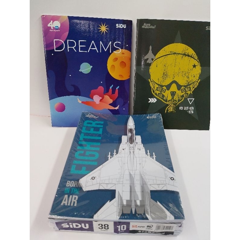 

Buku Tulis Sidu(Sinar Dunia) 38 Lembar