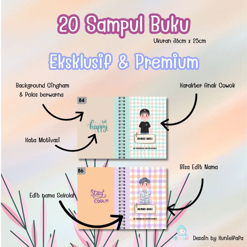 

PART 5 || SAMPUL BUKU ANAK SEKOLAH KARAKTER COWOK