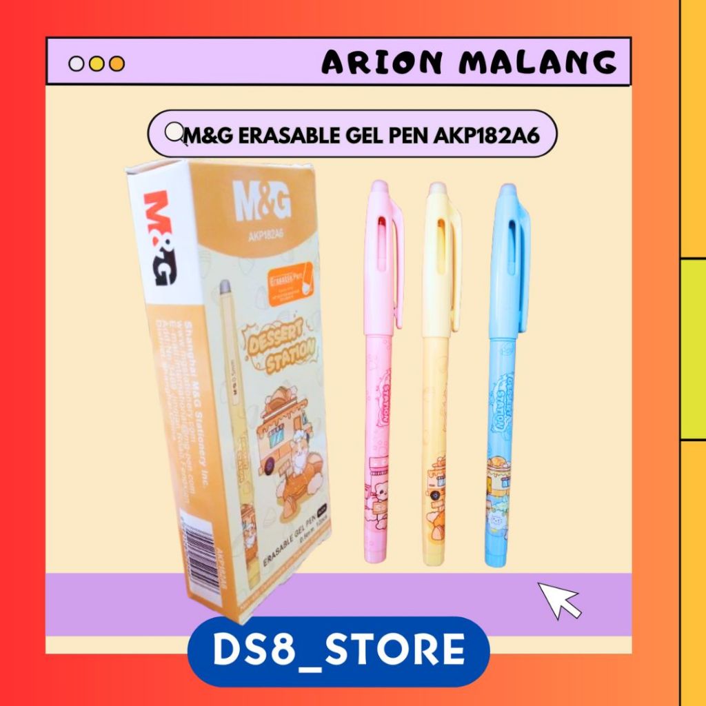 

M&G Erasable Gel Pen Black AKP182A6