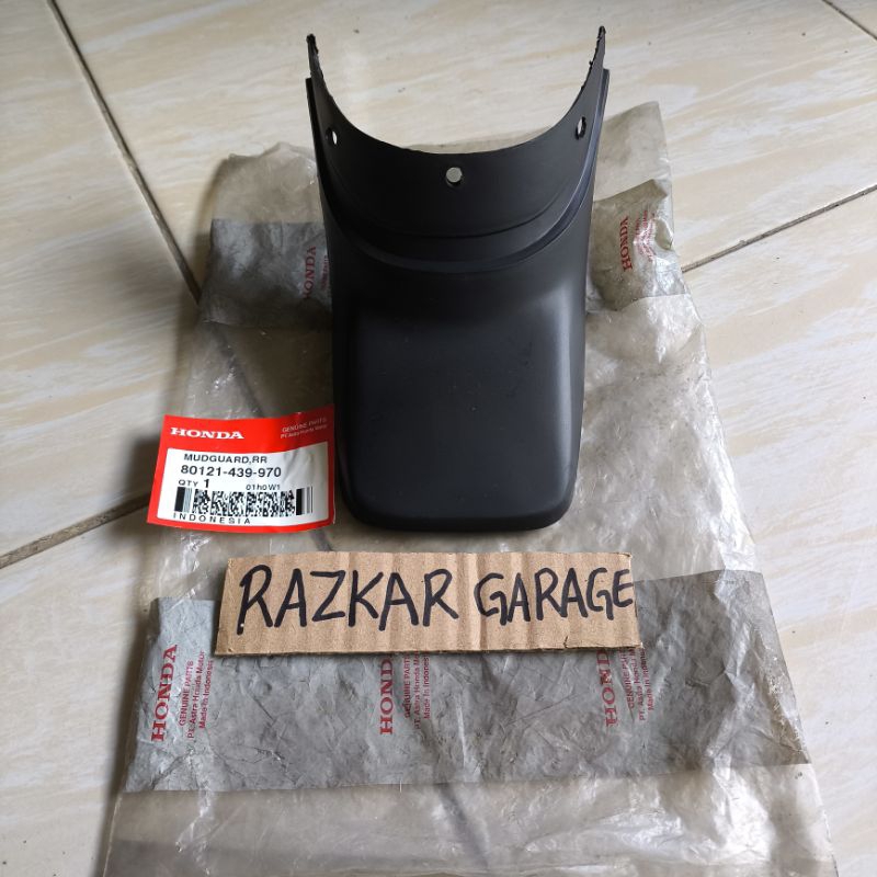 Mudguard RR buntut slebor kepet air honda gl100 original AHM 80121-439-970