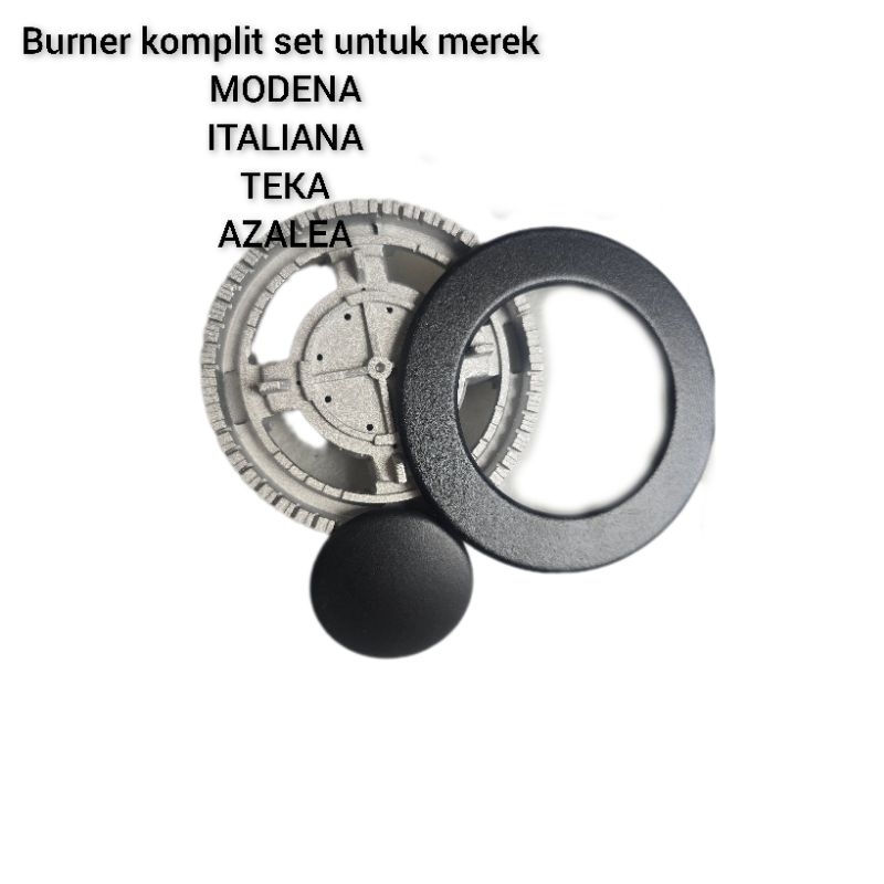 Burner set kompor tanam  untuk kompor Azalea
