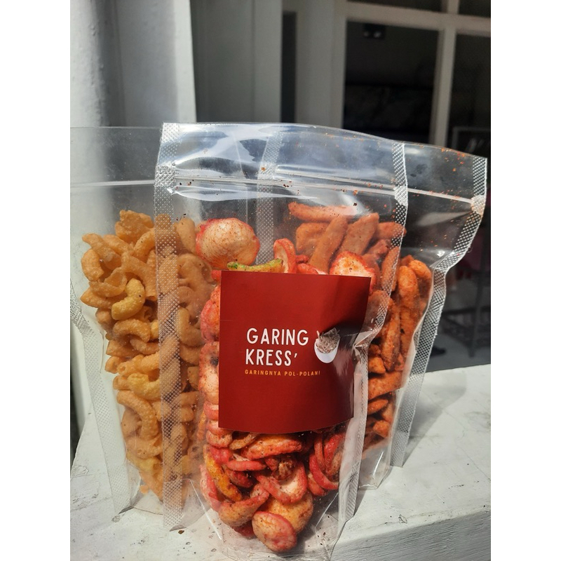 

[BUNDLING 3 VARIAN] GARING KRESS’ – Camilan Renyah Gurih Pedas