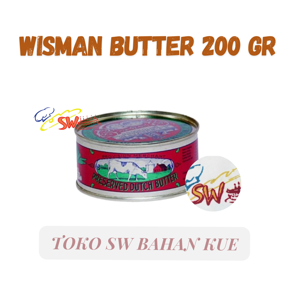 

WISMAN BUTTER 200 GR