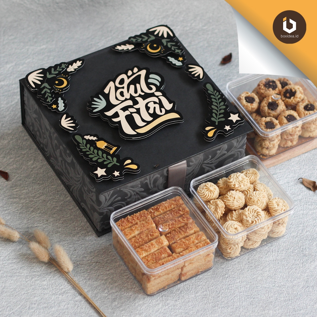 

Hard Box Custom Pop Up Uk. 22x22x8 | Box Hampers/Lebaran/Packaging