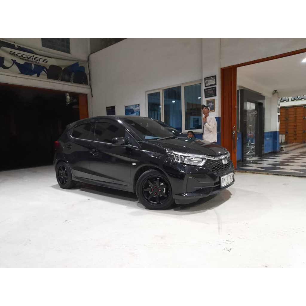 PAKET VELG PLUS BAN ACCELERA 195 50 R16 UNTUK MOBIL BRIO USE VELG HSR BOROKO TJH RING 16