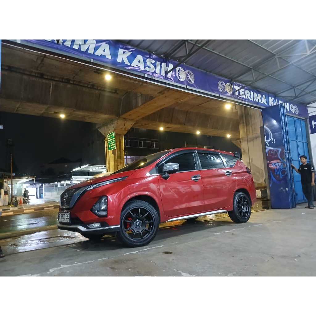 PAKET VELG PLUS BAN ACCELERA 225 45 R18 UNTUK MOBIL LIVINA USE VELG HSR JELIMPO RING 18