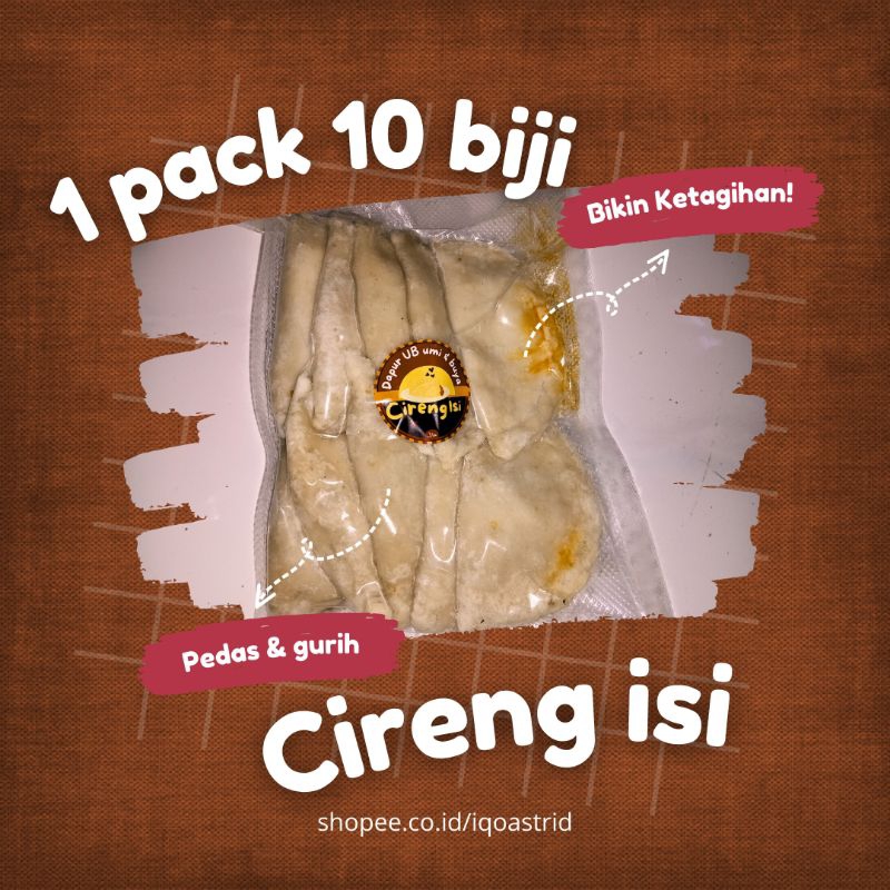 

Cireng Isi Ayam, Isi 10