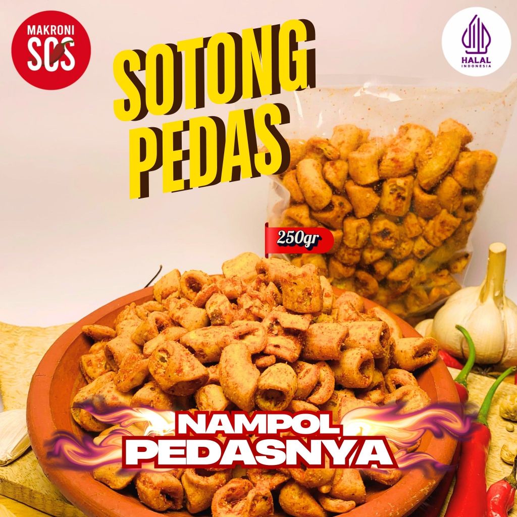 

250GR | 1/4KG SOTONG GORENG PEDES JERUK SNACK FOOD SOTONG