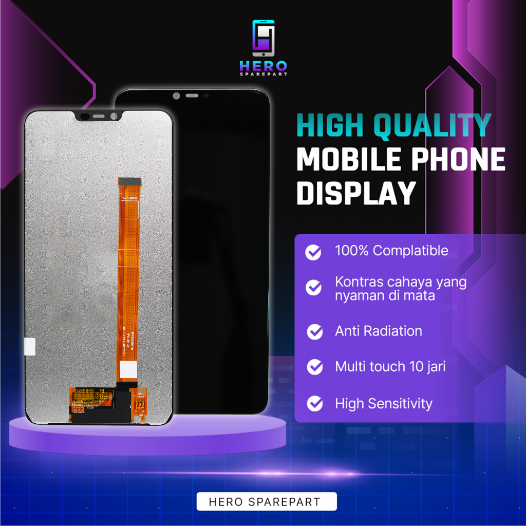 LCD TouchScreen OPPO A3S / OPPO A5 / CPH1803 FULLSET