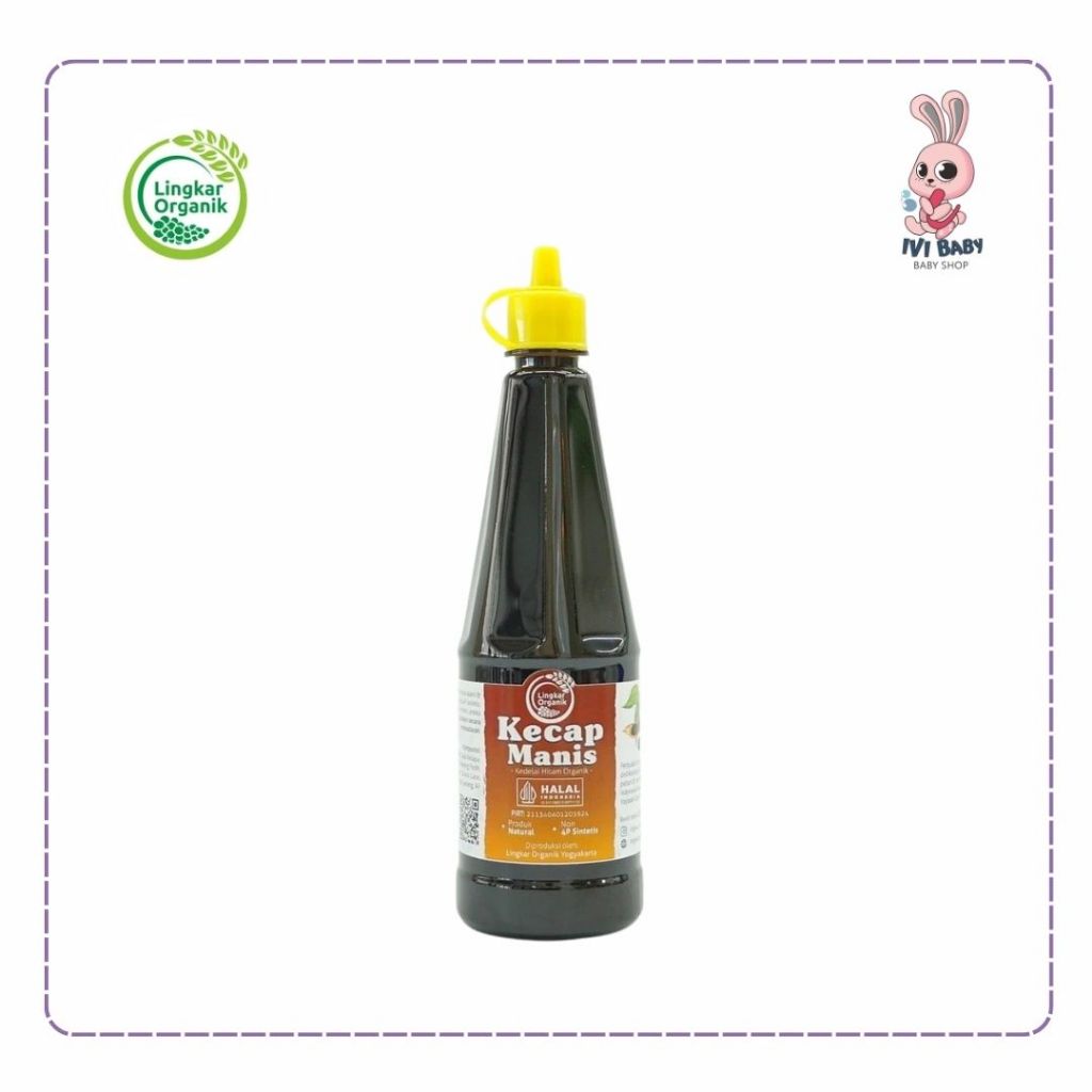 

Lingkar Organik Kecap Manis 350ml | Kecap Manis MPASI