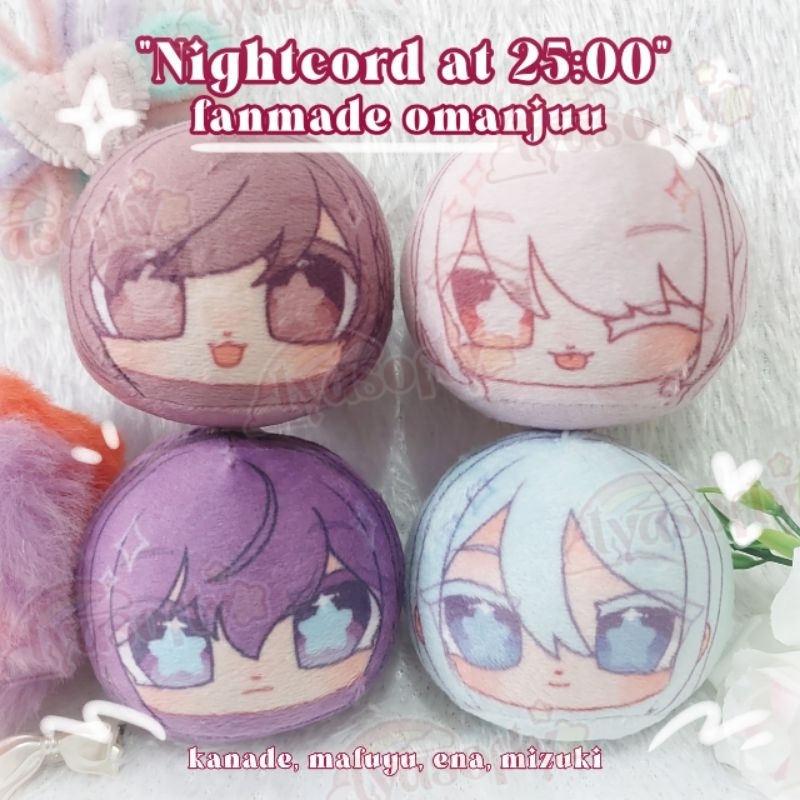 Project Sekai N:25 Fanmade Omanjuu (Mochi Keychain)