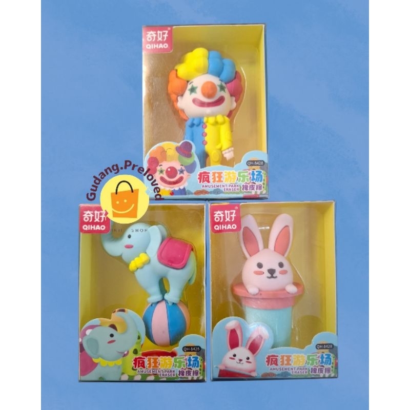 

Penghapus Karakter Amusement Park Series Eraser Qihao QH-8428