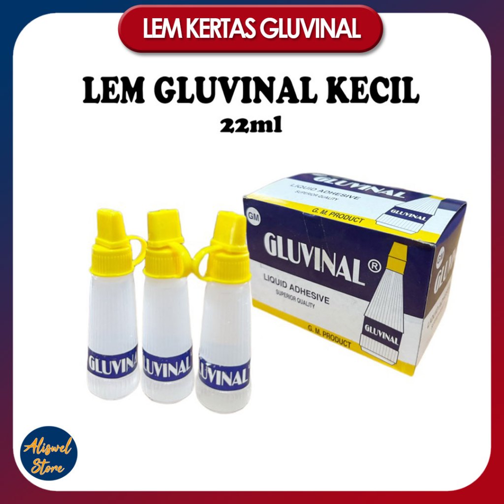 

Lem Kertas Gluvinal Kecil / Lem Serbaguna