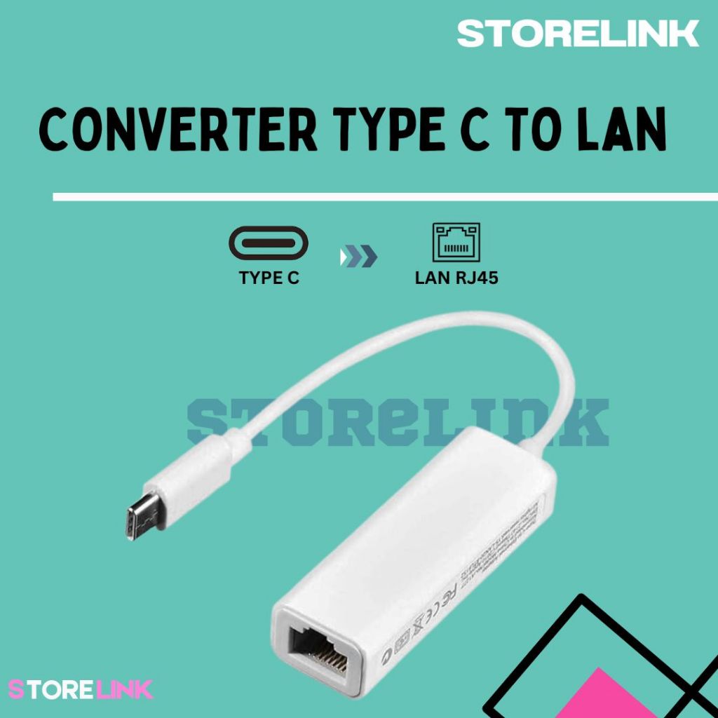 USB Type-C To LAN RJ45 USB Type-C Converter USB Type-C To LAN RJ45 /Type C to Ethernet LAN Adapter/U