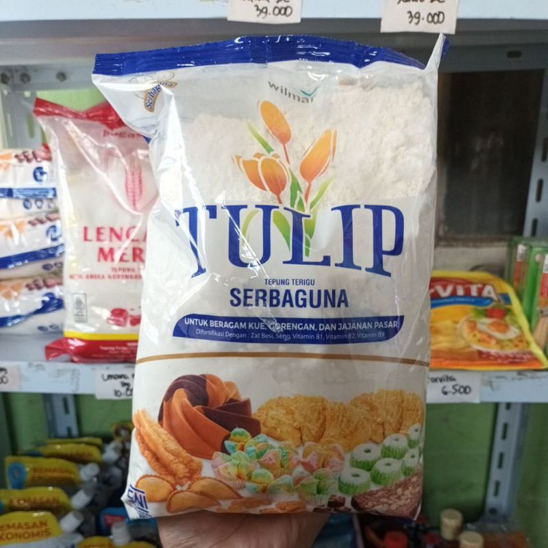 

Tulip Terigu Putih Serbaguna Ukuran 1 kg