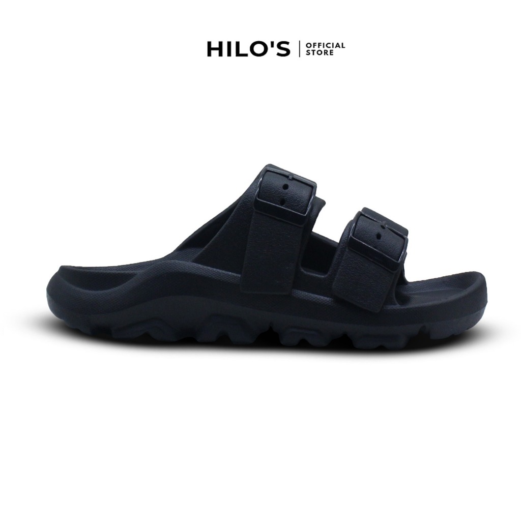 Hilo's - Sandal Selop Pria Strap Dua Bahan Karet Empuk