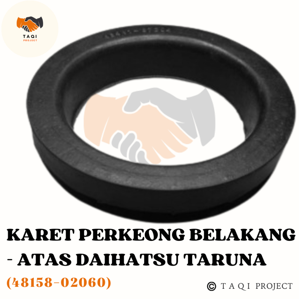 Karet Boot Tatakan Per Keong Belakang Atas Mobil Daihatsu Taruna (48158-02060)