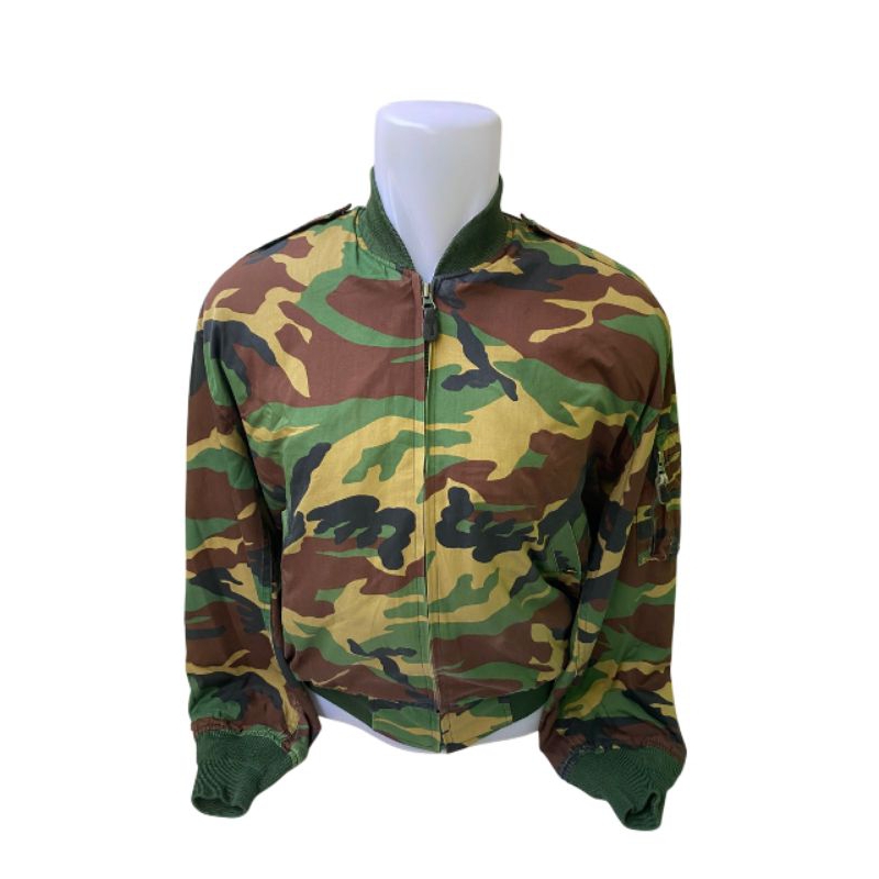 Jaket Bomber Pilot ECWCS Loreng Woodland Vintage ROKA Korea Army (2)